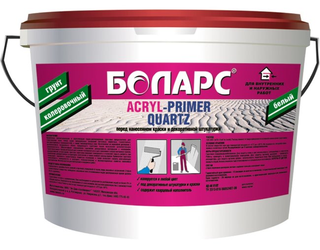 Грунт ACRYLPRIMER QUARZ 15 кг.  в Коврове