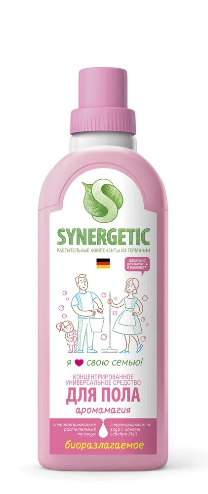 Средство для мытья пола Synergetic Аромамагия, 0,75 л  в Коврове