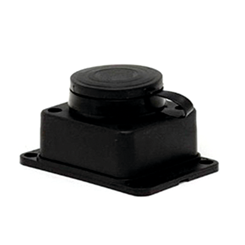 RPS-014-16-230-44 Роз. настен. с защит. крышкой каучуковая 230В 2P+PE 16A IP44 одинарная EKF  в Коврове