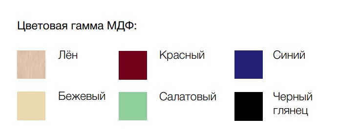 **Шкаф-зеркало Квадро 60 Мята  в Коврове