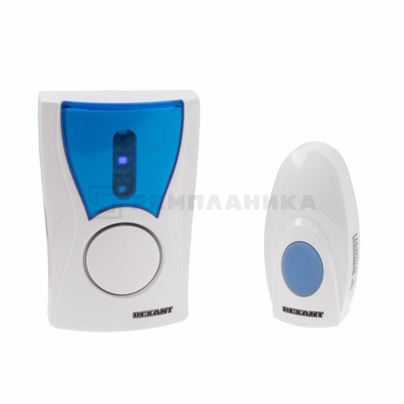 73-0060 Беспроводной дверной звонок 220 вольт кнопка IP 44 REXANT RX-6  в Коврове