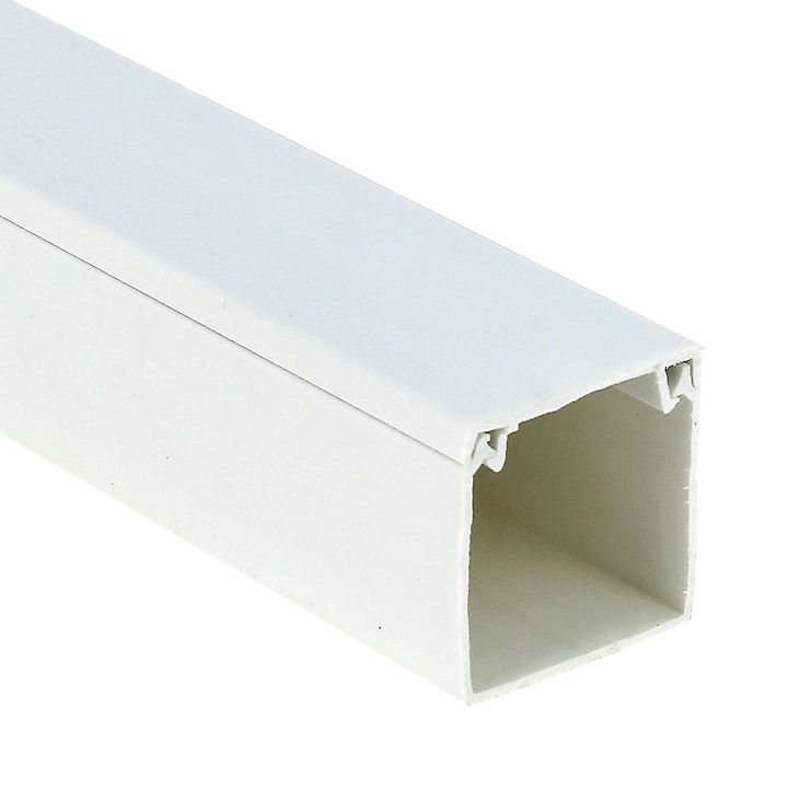Кабель-канал (40х40) (упак=24м/12шт) Plast EKF 2м kk-40-40   в Коврове