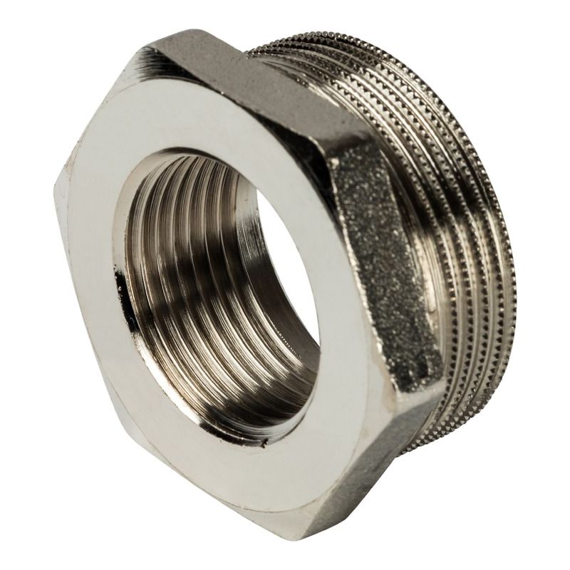 Футорка (переход-футорка) 1 1/2" x 1" никелир.  в Коврове