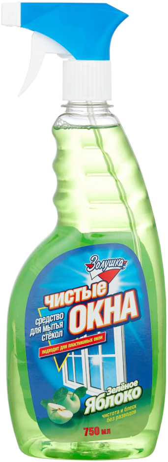 Золушка Чистые окна с курком 0,75л (12шт/кор)  в Коврове