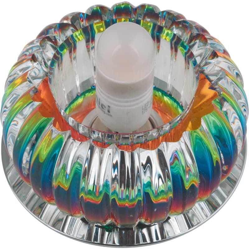 DLS-F115 G9 CHROME/COLOUR Светильник декоративный встраиваемый ТМ "Fametto", серия "Fiore" ххх  в Коврове