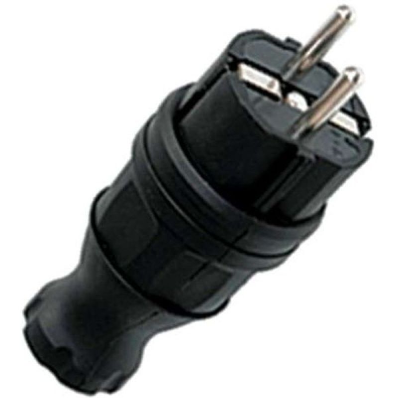 RPS-011-16-230-44 Вилка прямая каучуковая 230В 2P+PE 16A IP44 EKF  в Коврове