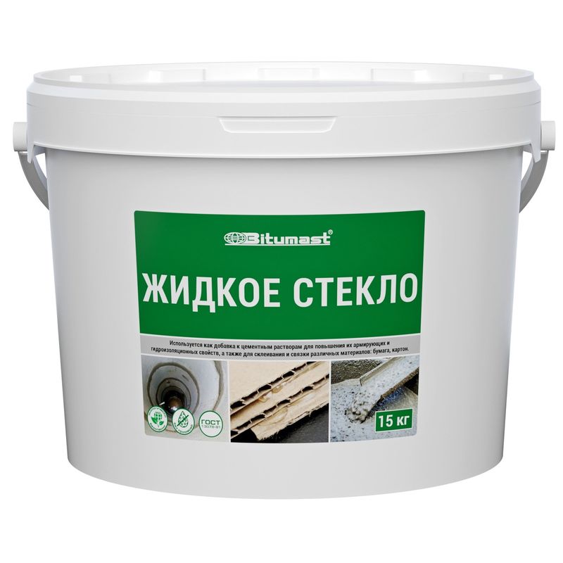 Жидкое стекло 15 кг Bitumast    в Коврове