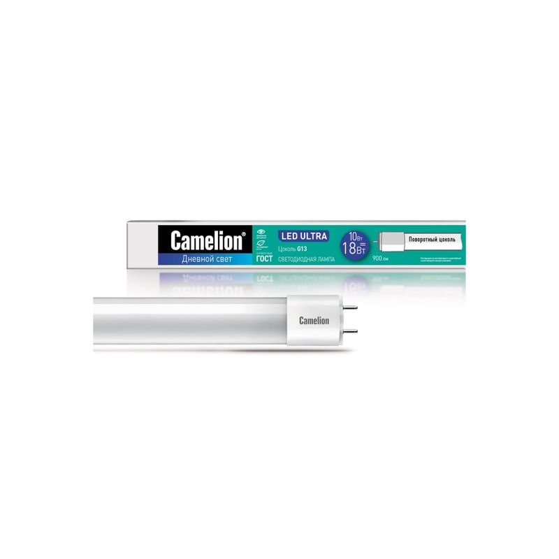 13590 диодн/лампа  G13  LED10 -T8-60/865 Camelion (10Вт,220В)  в Коврове