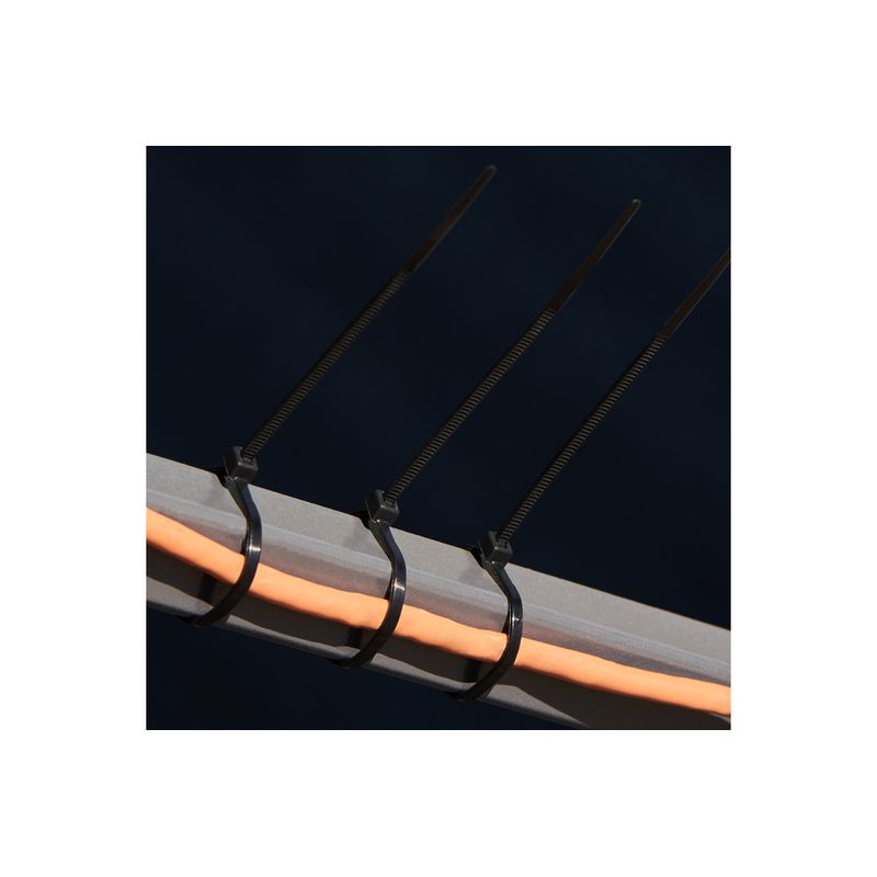 57-0151 Хомут-стяжка кабельная нейлоновая PROconnect 150 x2,5 мм, черная, упаковка 100 шт.  в Коврове