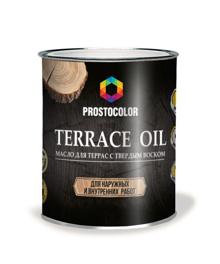 Масло д/ Террас PROSTOCOLOR (миндаль)  2,2 л  /3  в Коврове