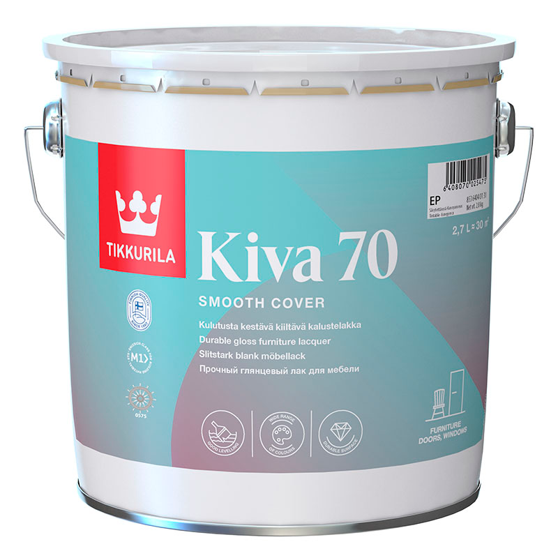 РАСПРОДАЖА KIVA 70  глянц.  2,7л Лак акрилатный   в Коврове