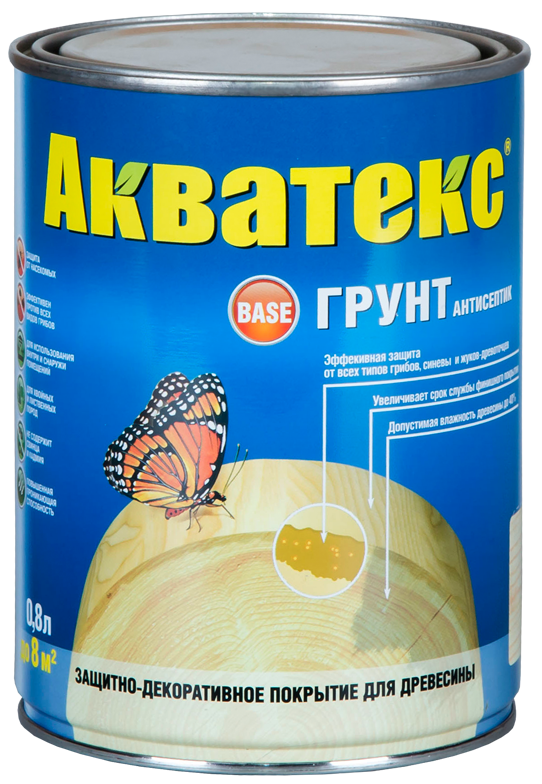 Акватекс-ГРУНТ  0,8л (антисептик)  /6  в Коврове