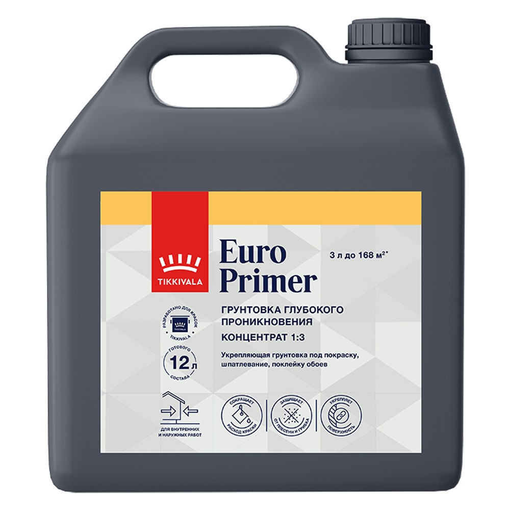 EURO PRIMER грунтовка   3 л /1  в Коврове