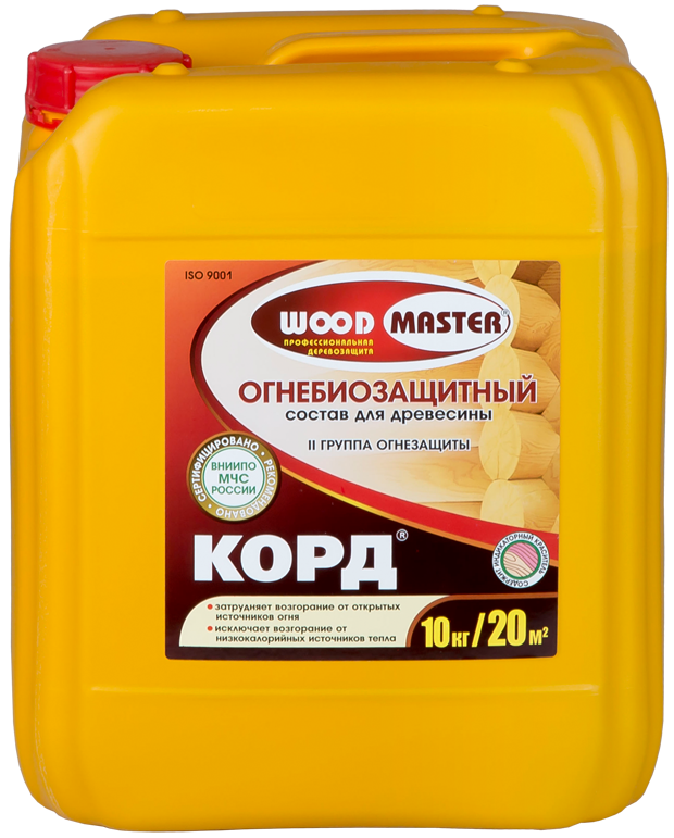 Состав "Корд" РОГНЕДА огнебиозащита 10кг   1/80  в Коврове