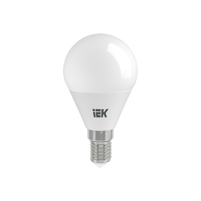 Лампа светодиодная LED 5вт E14 тепло-белый матовый шар ECO 2397  в Коврове