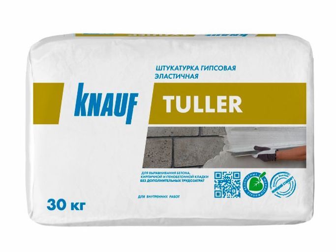KNAUF ТУЛЛЕР Штукатурка гипсовая 30 кг (40шт/паллет)  в Коврове