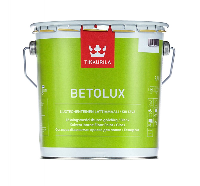 РАСПРОДАЖА BETOLUX  С глянц.  2,7 л Краска для полов   в Коврове