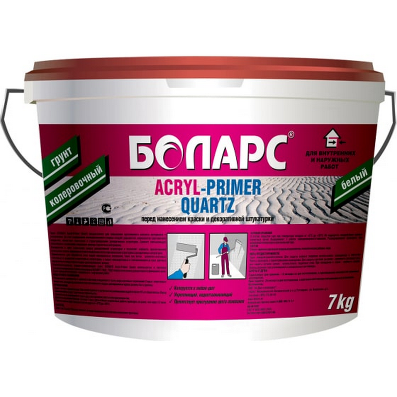 Грунт ACRYL-PRAIMER QUARZ (1750) 7кг  в Коврове