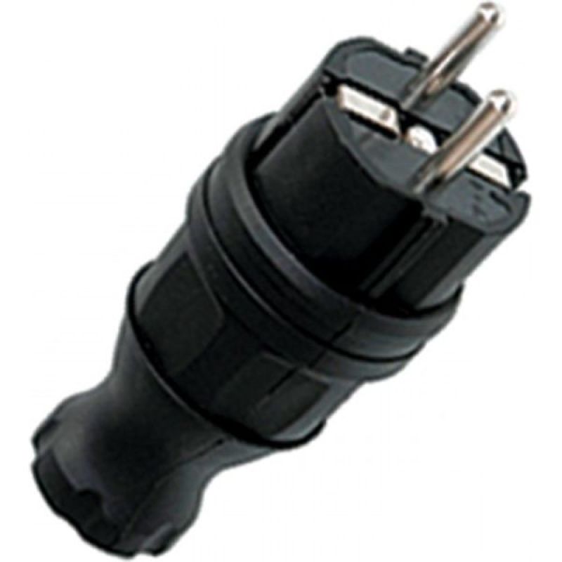 RPS-011-16-230-44 Вилка прямая каучуковая 230В 2P+PE 16A IP44 EKF  в Коврове