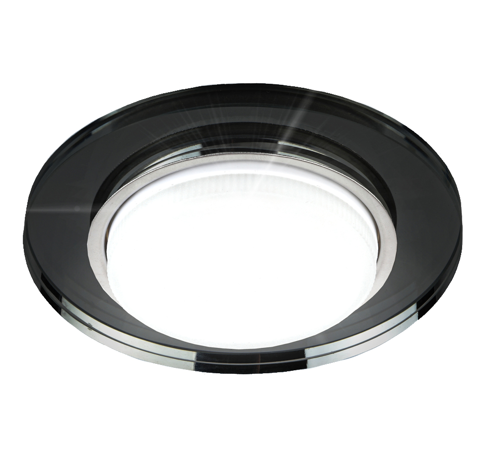 DK80 BK Светильник ЭРА под лампу Gx53, 220V,13W, черный (30/1200) 5174 5174  в Коврове