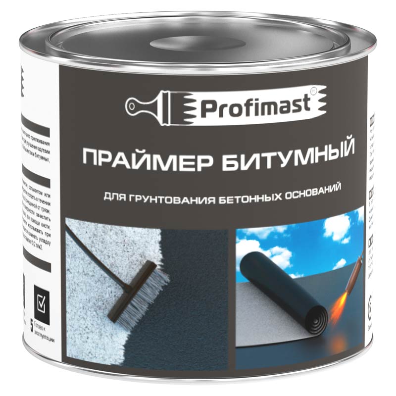 Праймер битумный 2л/1,8кг/6 Profimast  в Коврове