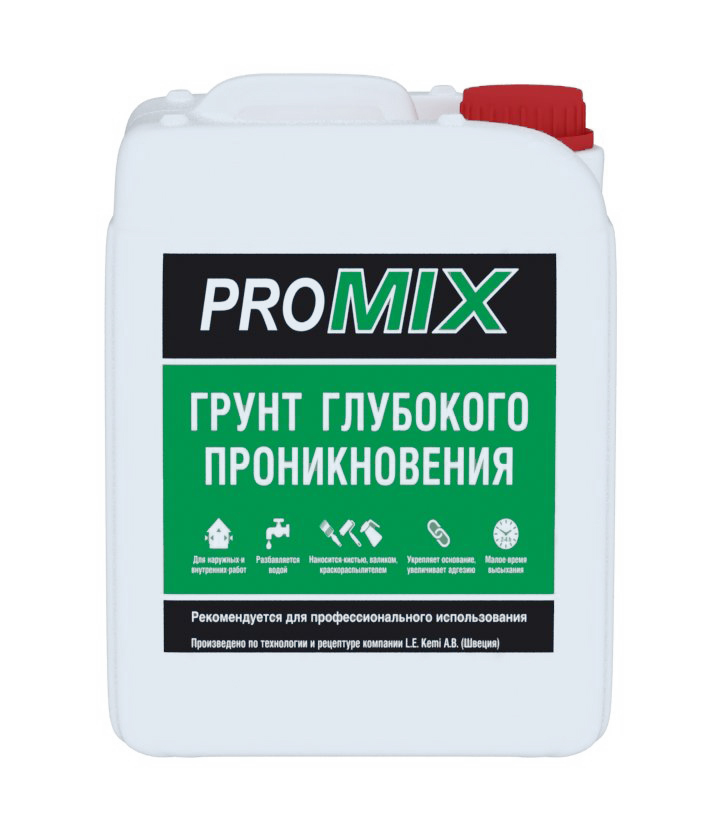 Грунт глубокого проникновения "PROMIX" 10 л /60  в Коврове