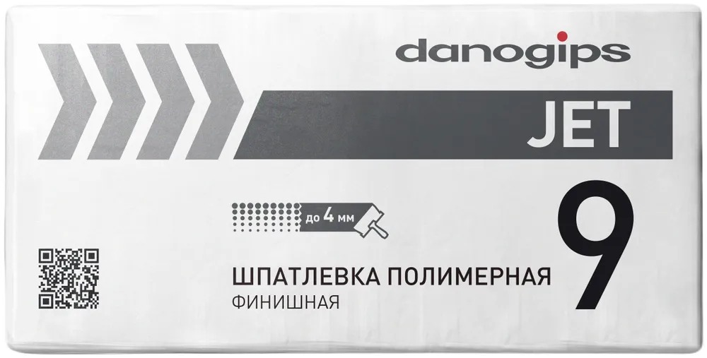 DANOGIPS Выравнивающая полим. шпатлевка DANO JET9 20кг(48) 00548666   в Коврове