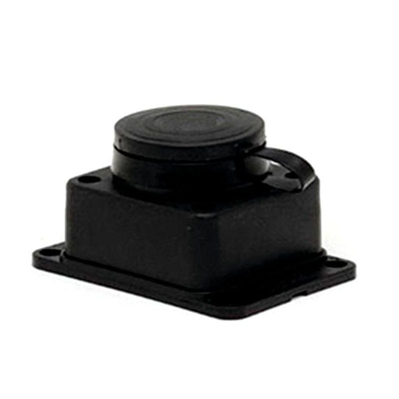 RPS-014-16-230-44 Роз. настен. с защит. крышкой каучуковая 230В 2P+PE 16A IP44 одинарная EKF  в Коврове