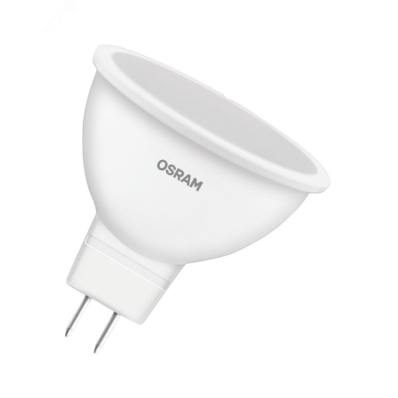 Лампа светод. LED 5,2Вт GU5,3 STAR MR16 (зам60Вт),тепл. бел. свет, 110°, 220-240В OSRAM 9122  в Коврове