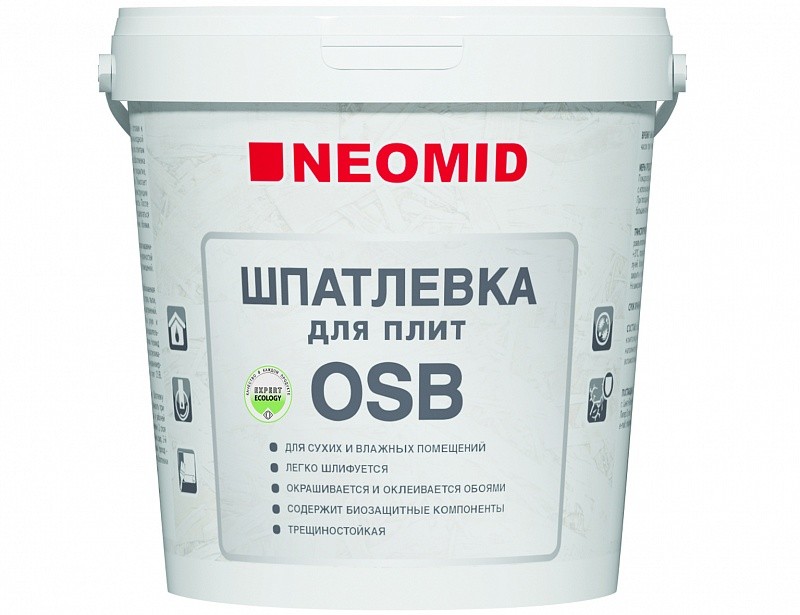 Neomid Шпатлевка для плит OSB 1,3 кг /12  в Коврове