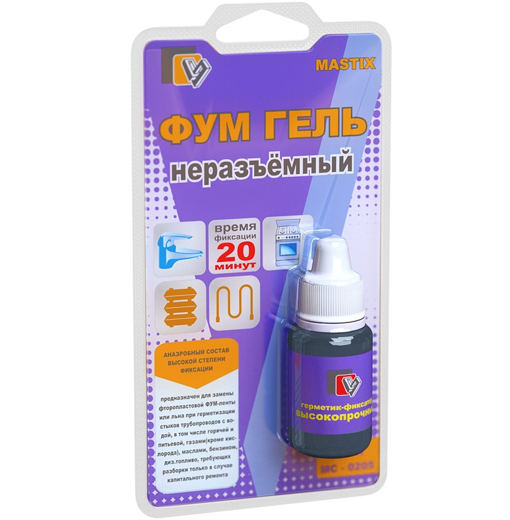 Фум-гель MASTIX неразъемный, 6 мл (газ, вода)  в Коврове