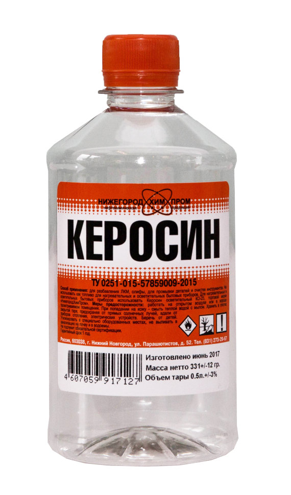 Керосин ПЭТ 0,5 л  25/150/1200  в Коврове