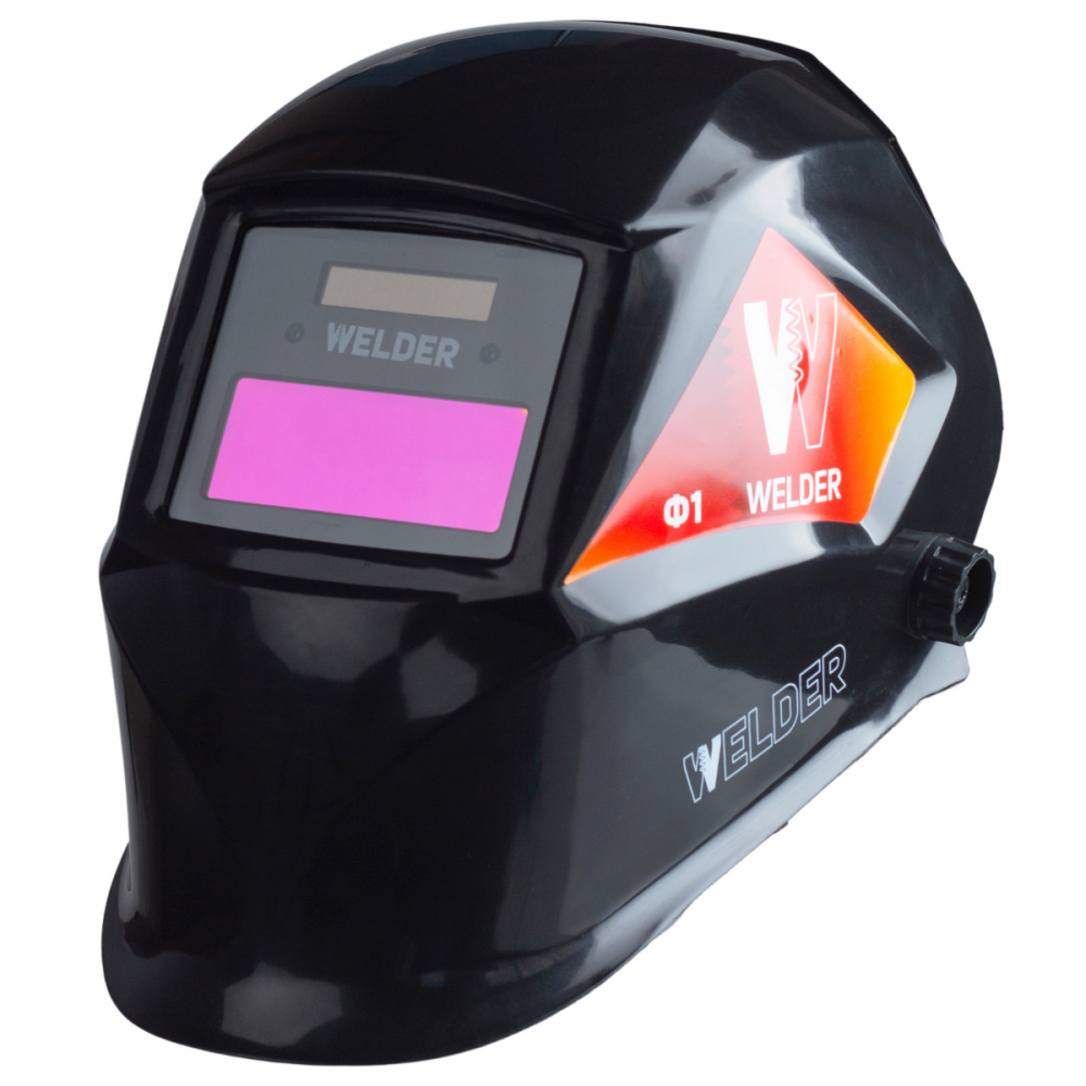 Маска сварочная WELDER PRO Ф1 Хамелеон 90*35мм, DIN 3/11  в Коврове