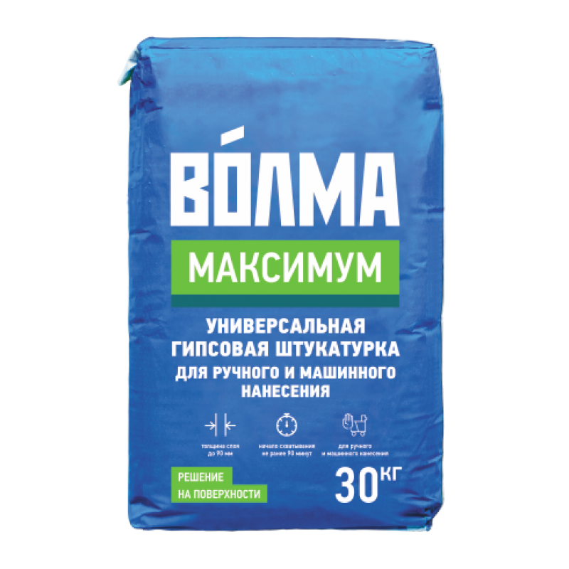 Штукатурка гипсовая "ВОЛМА-Максимум"  30 кг /45 шт  /ВСК  в Коврове