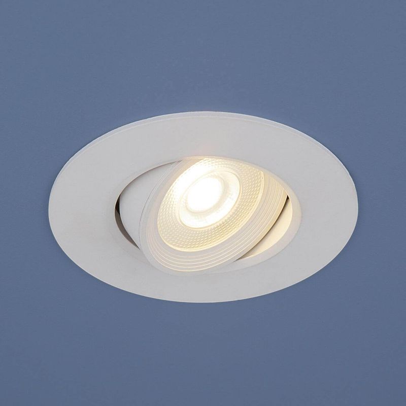 Встраиваемый точечный светодиодный светильник 9914 LED 6W WH белый  в Коврове
