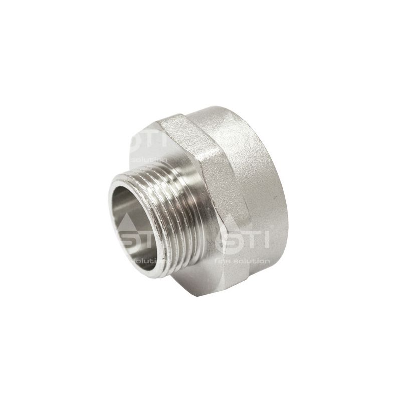 Переходник 1" х1/2" в-н никелир.  в Коврове