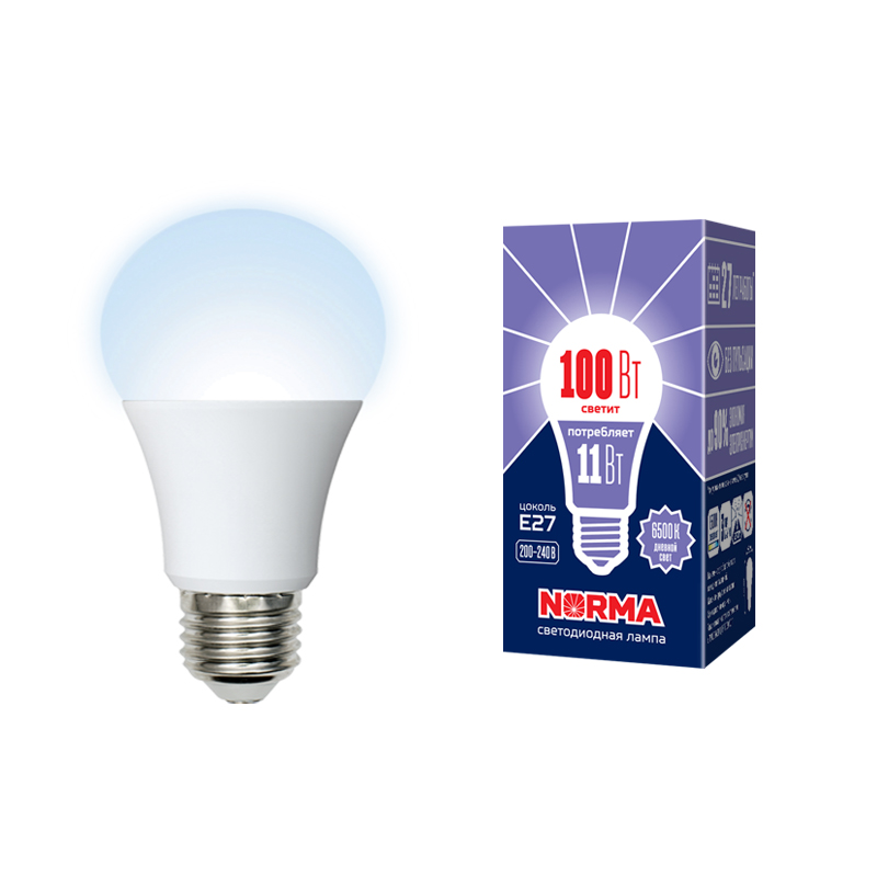 UL-00003785 Лампа светодиод.Форма "A",мат.Серия Norma 6500K LED-A60-11W/DW/E27/FR/NR 4346  в Коврове