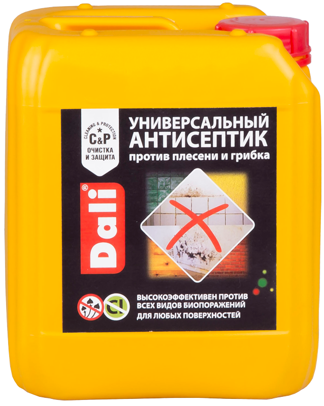 ДАЛИ универс.антисеп. против плесени и грибка 5л  /1  в Коврове