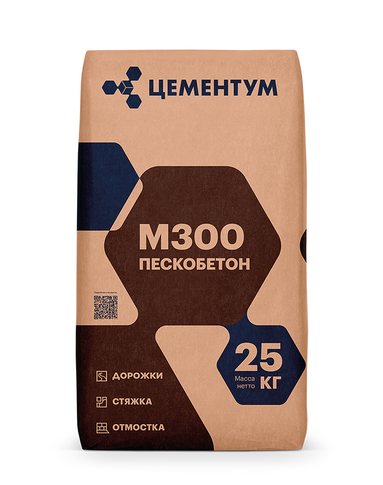 Пескобетон M300 ЦЕМЕНТУМ 25кг /56  в Коврове