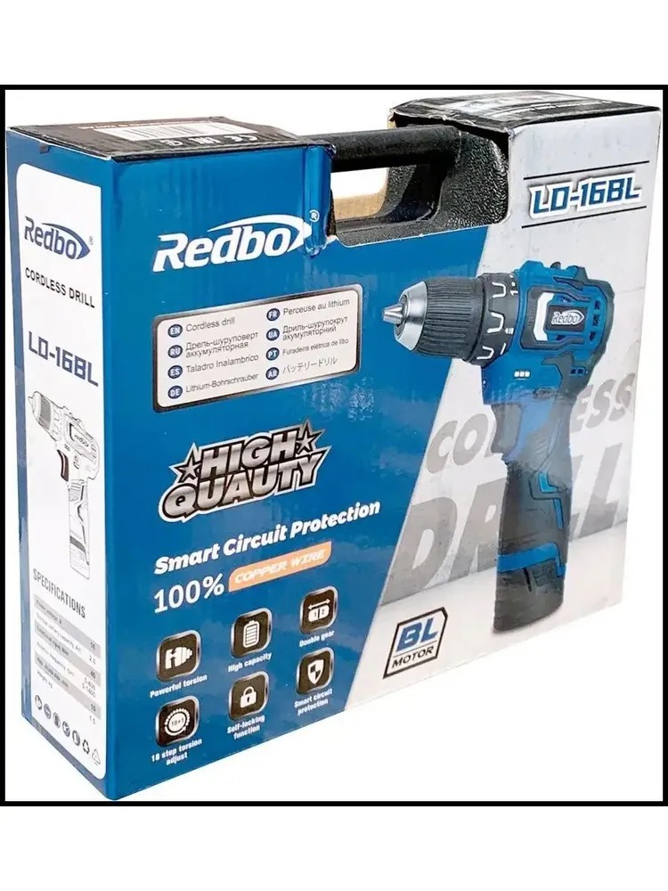 Акк дрель Redbo LD-16BL  в Коврове