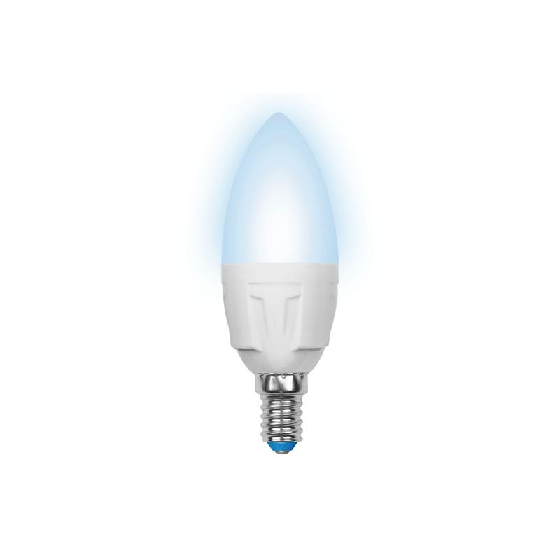 UL-00002411 Лампа светодиодиодная свеча мат.Серия ЯРКАЯ 4000K LED-C37 7W/NW/E14/FR PLP01WH 5156  в Коврове