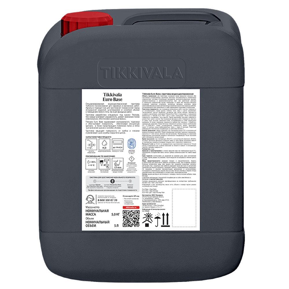 Грунтовка глубокого проникновения Euro Base 5л   1/90  в Коврове