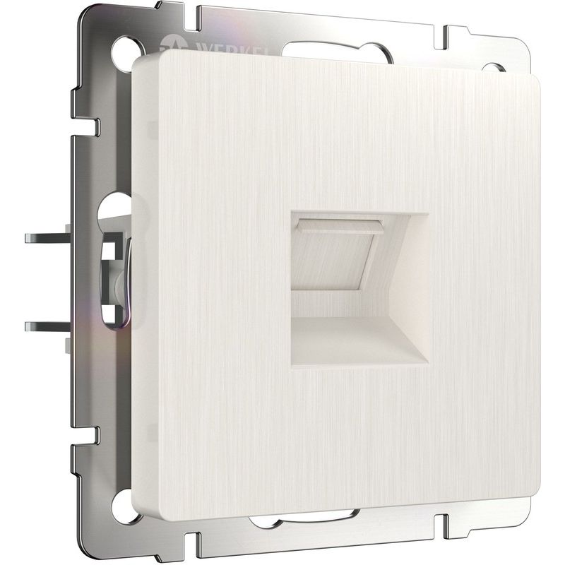 Розетка Ethernet RJ-45 (перламутровый рифленый) W1181013  в Коврове