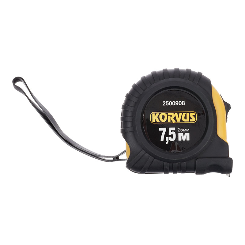 2500908 Рулетка 7,5м х 25мм, обрезиненный корпус 1/60  в Коврове