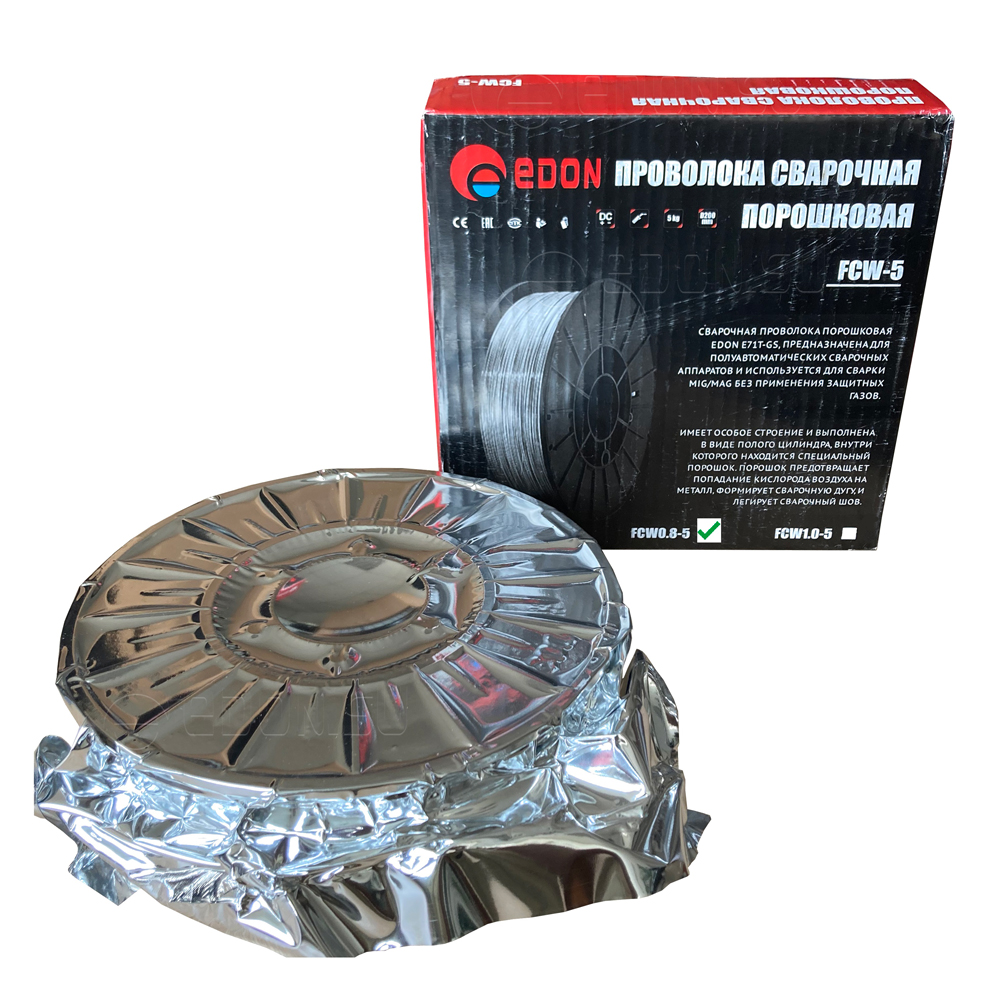 Сварочная проволока порошковая "Edon FCW0.8-5"  в Коврове