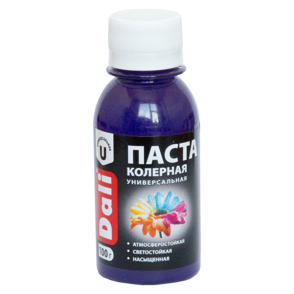 Паста "DALI" колерная  0,1 кг сиреневый 1/8  в Коврове