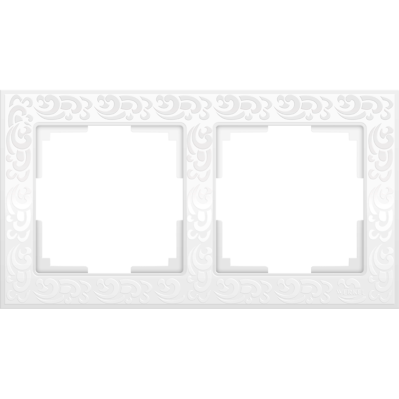 Рамка на 2 поста (белый) W0022301  в Коврове