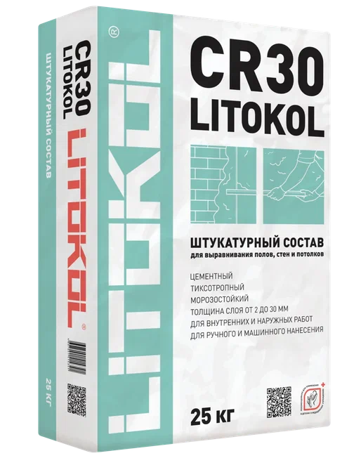 СР- 30 Litokol CR 30 Ремонтный состав  25кг/54 шт.  в Коврове