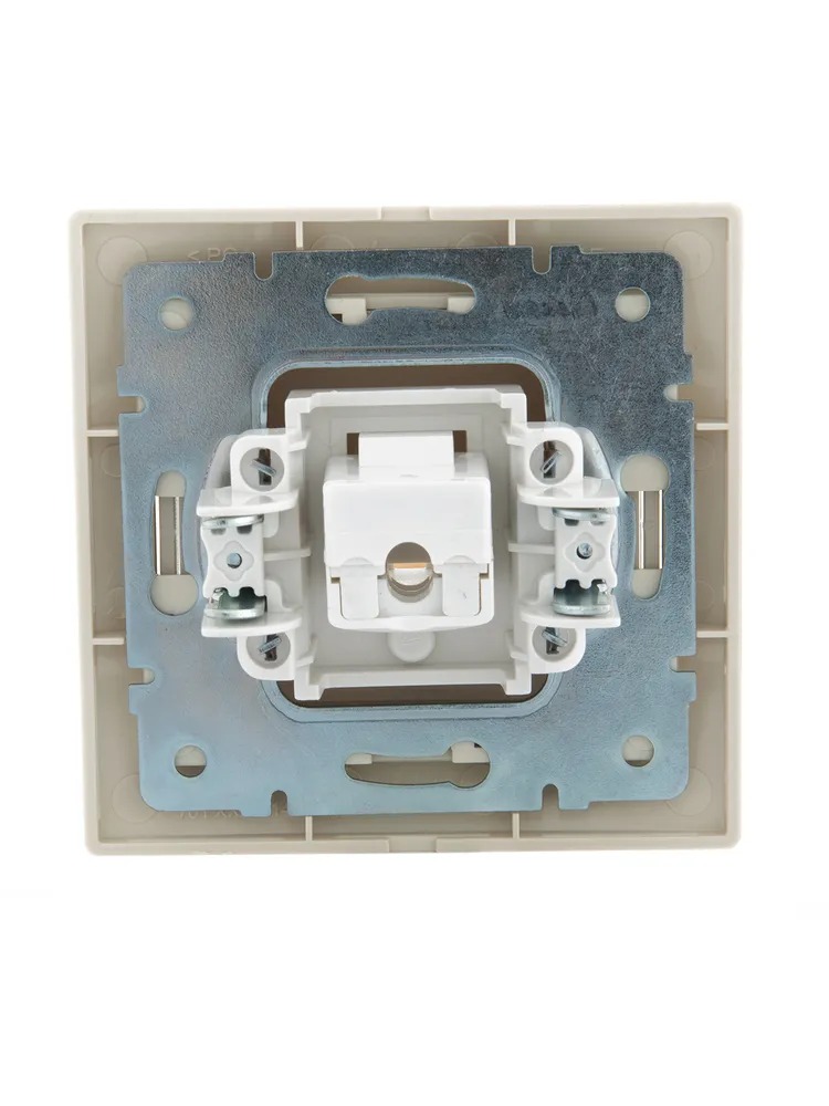 MIRA Розетка компьютерная RJ45 х 1 бежевая (Lezard)  в Коврове