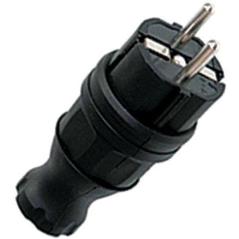RPS-011-16-230-44 Вилка прямая каучуковая 230В 2P+PE 16A IP44 EKF  в Коврове